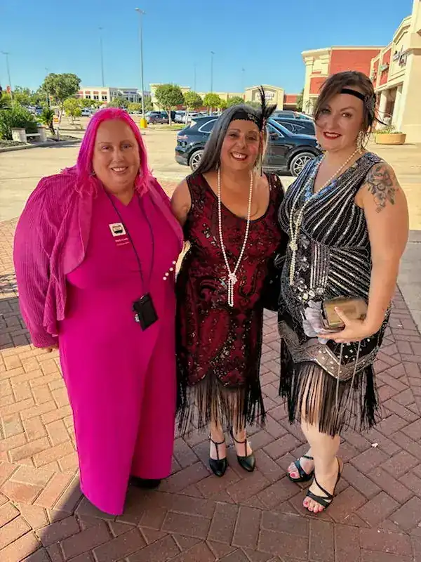 A moment from a customer party night